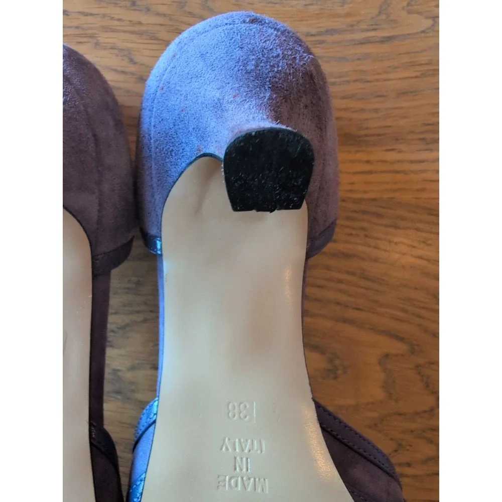 Boretti Italian Lilac Lavender Suede 2.5